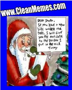 Poisoned Santa – Clean Memes