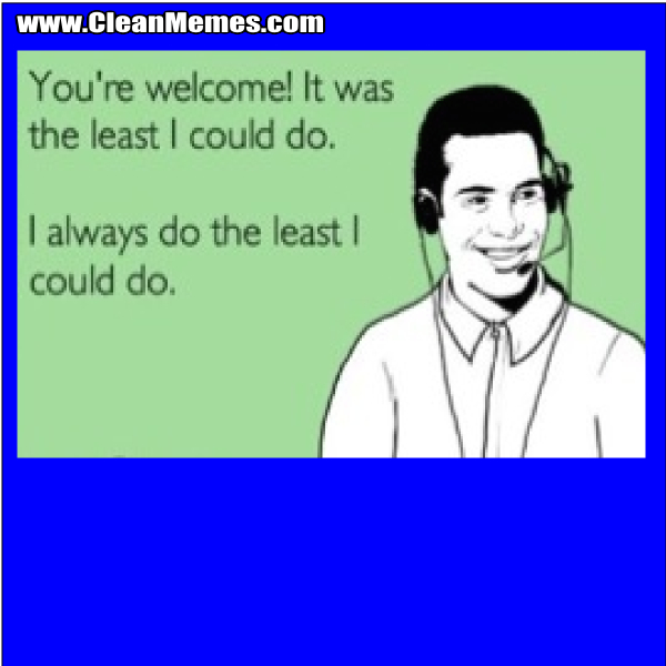 AlwaysDoTheLeastICouldDo