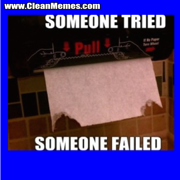 SomeoneTriedSomeoneFailed