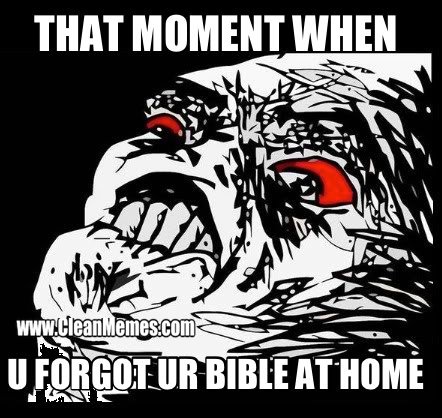 60ForgotBibleAtHome