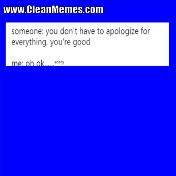 32Apologize